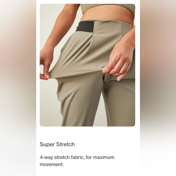 ADAY Turn It Up Pants travel pants khaki size XL - Picture 4 of 16